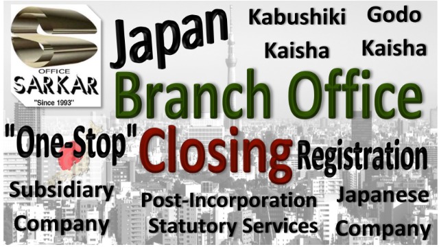 Japan Branch Office Closing